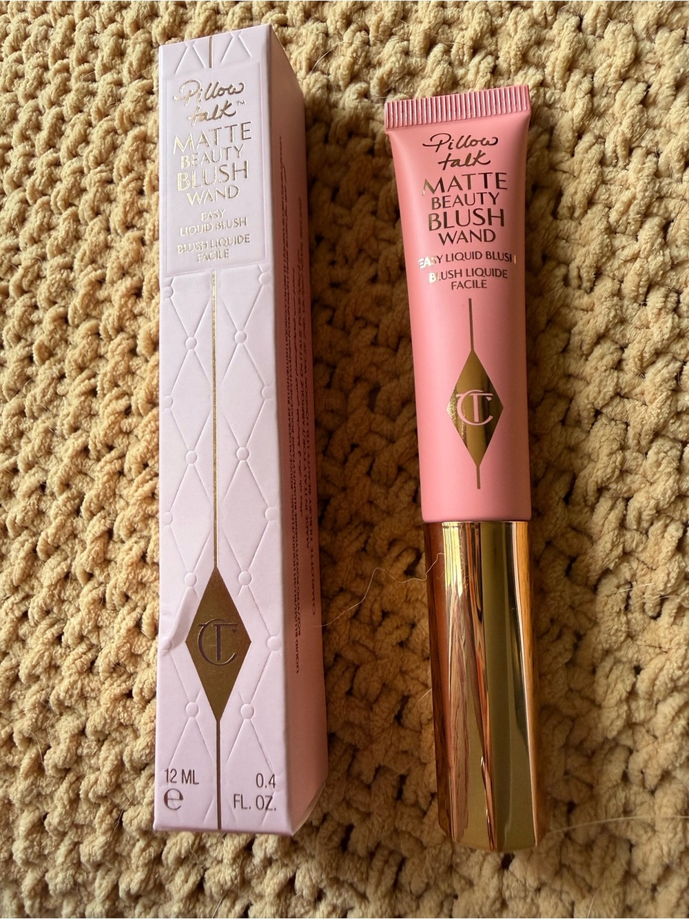 Charlotte Tilbury Pillow Talk Matte Beauty Blush Wand — pink pop